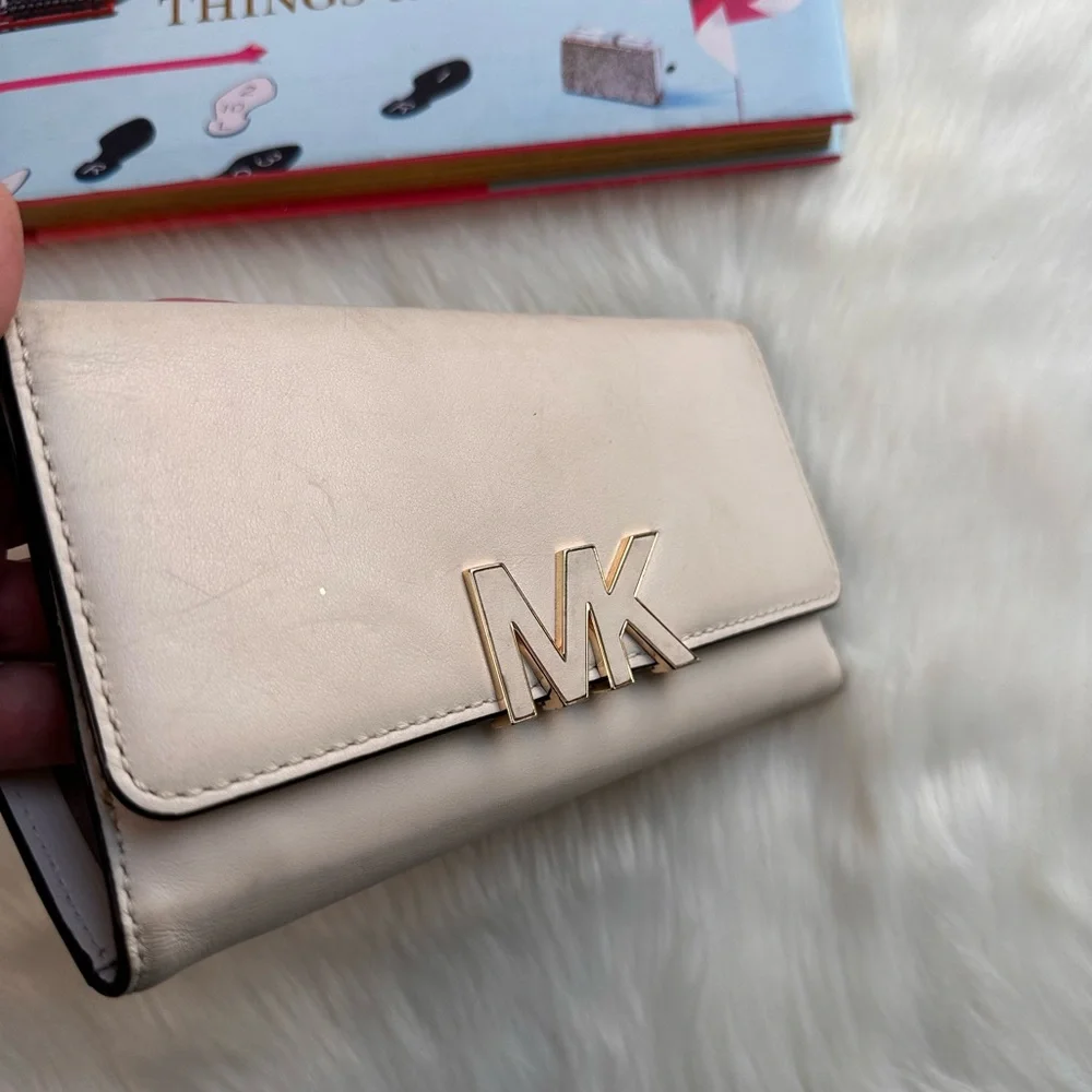 Michael Kors Gold Buckle Wallet